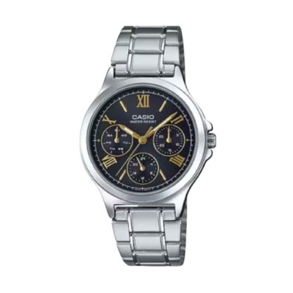 Casio General LTP-V300D-1A2UDF Analog Black Dial Date Women Watch